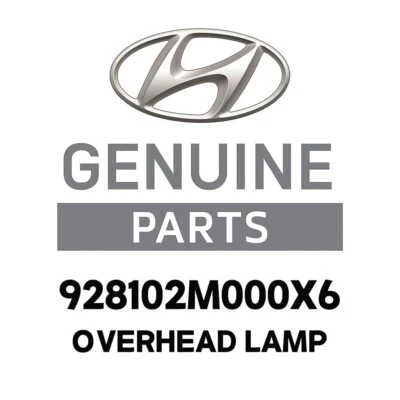 Lámpara de consola superior OEM para Hyundai Genesis Coupe 2010?2012 92810-2M000X6 Foto 1 de 3