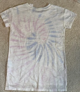 BNWT Gap Kids Short Sleeved XS (4-5) Little Girl Tie-dye Extra Big t-shirt - Picture 1 of 9