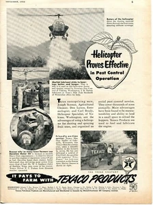 1952 anuncio impreso de Texaco Farm Products tractor Havoline aceite de motor Marfak - Imagen 1 de 2