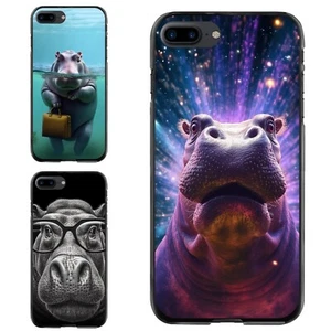 hippo fantasies a For iPhone 5 5S SE 6 7 8 Plus XR XS Max TPU Phone Cover - Picture 1 of 25