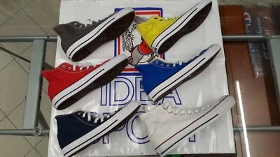 SCARPA JR/UOMO/DONNA CONVERSE mod. ALL STAR HI CANVAS - Immagine 1 di 3