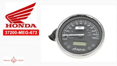 Medidor velocímetro Honda OEM 37200MEG672 VT750 CCA Shadow Aero 04-07 Japón Foto 1 de 3
