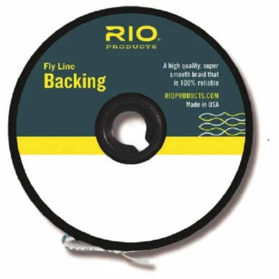 Respaldo RIO Fly Line - Dacron - 20 lb y 30 lb - 100 - 200 - Carretes de 300 yd Foto 1 de 4