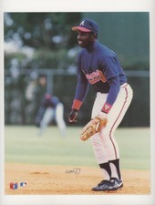 1989 TV Sports Mailbag 8x10s Gerald Perry #57