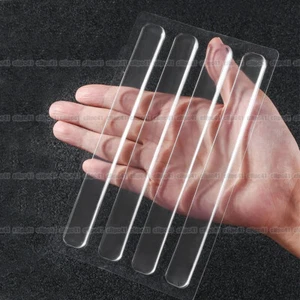 4Pcs Invisible Car Door Edge Scratch Anti-collision Clear Strip Protector Trim - Picture 1 of 10