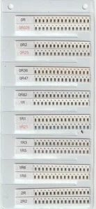 [640pcs] 1206 SMD KIT RESISTOR 0R-9R1 32 VALUES x 20pcs - Picture 1 of 2