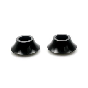 Motorcycle RC Components Tapered Front Axle Spacers For Harley Street Glide - Imagen 1 de 6
