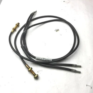 Lot of 2 Banner BT23P Bifurcated Fiber Optic Cable Glass Probe, In: 4.6mm, L:3' - Picture 1 of 5