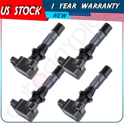 Paquete de 4 bobinas de encendido para Mazda 3 L4 2006-2013 2,0 L 2006-2009 Mazda 3 L4 2,3 L Foto 1 de 4