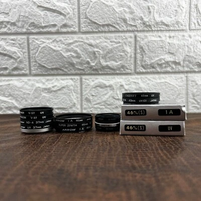 16x Lot 37mm 46mm 30.5mm 43mm 48mm Tiffen Circular Threaded Lens  Filter Bulk - Image 1 of 4