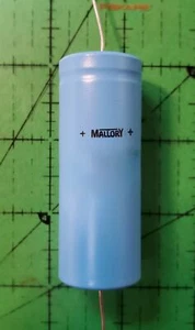 Capacitors Aluminum Electrolytic TCG212U030L2L MALLORY 2100uf 30v Axial 2pcs - Picture 1 of 3