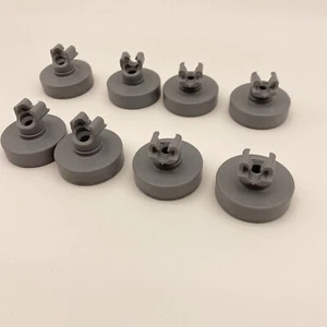 SMEG DISHWASHER 8605 PL8605X8 LOWER BASKET TRAY WHEELS Wheel Tines Rack tray - Picture 1 of 5