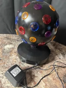 8" Disco Ball Light & AC Adapter Tested & Working - Picture 1 of 3