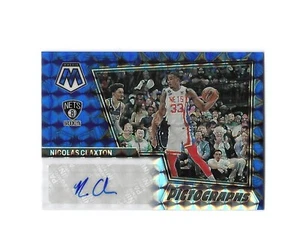 2022-2023 Mosaic Basketball Nicolas Claxton BLUE Pictograph Auto 11/49 - Picture 1 of 2