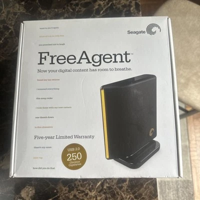 SeaGate FreeAgent Desktop 250GB 3.5” USB 2.0 External HD - Image 1 of 3
