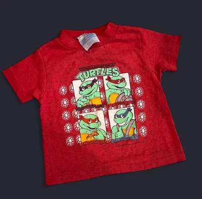 1990s Kids Vintage Teenage Mutant Ninja Turtles 4T shirt  - Image 1 of 4