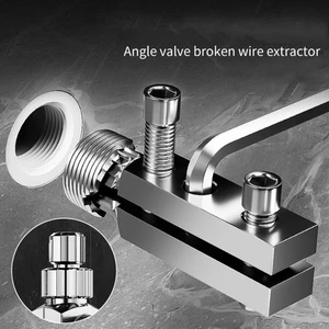 Broken Screw Remover Stripped Screw Extractor Broken Pipe Thread Extractor NEW - Foto 1 di 11