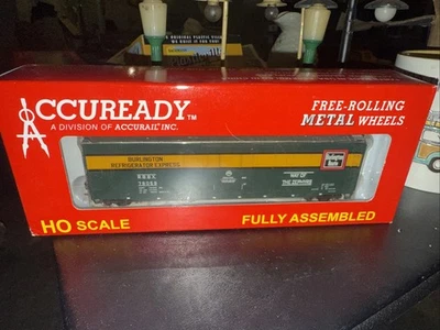 HO Accuready 82001 Plug Door 50’ AAR Boxcar CB&Q #79024 Unopened In Box B026 - Image 1 of 4