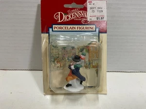 Porzellanfigur Lemax Dickensvale Man And Boy 1996 - Bild 1 von 2