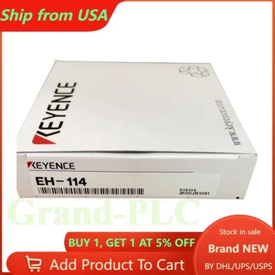 1PC New Keyence EH-114 Digital Fiber Optic Sensor Amplifier EH114 - Image 1 of 4