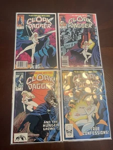 CLOAK AND DAGGER #1-4 Lot Marvel Comics 1983 Limited Series Most Newsstand VG/FN - Picture 1 of 15