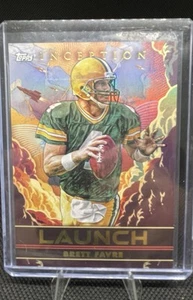 2024 Topps Inception Football Brett Favre Launch SSP #L-19 Green Bay Packers - Picture 1 of 4