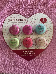 JUICY COUTURE NIÑOS MACARON BÁLSAMOS LABIALES 6 piezas perfecto relleno de medias - Imagen 1 de 5