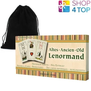 OLD LENORMAND DECK CARDS ALTES ANCIEN CARDS AGM ALEXANDER GLUCK AND BAG NEW - Picture 1 of 6