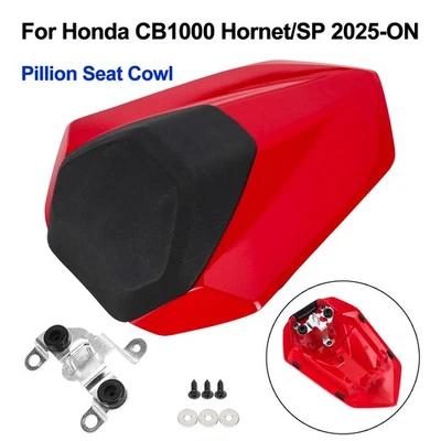Capa de assento de passageiro traseira Pillion capô para Honda CB1000 Hornet/SP 2025-ON - Imagem 1 de 4
