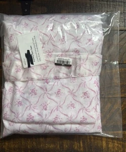 Pottery Barn Teen LoveShackFancy Floral Trellis Silky Robe Floral Pink S/M New - Picture 1 of 3