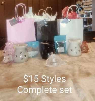 Juegos de sales a fuego lento perfumadas y bolsas de regalo Foto 1 de 4