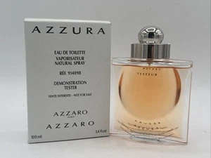 AZZURA BY AZZARO EAU DE TOILETTE 100ML/3.4 Fl. OZ SPRAY VINTAGE RARE - Picture 1 of 3