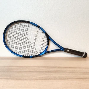 Babolat Pure Drive JR 25 Tennis Racket Blue Black 16x17 Pre-Strung Grip 0:4" NEW - Picture 1 of 22