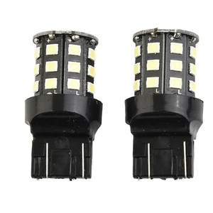 2X 7440 7443 7444 W21W LED Backup Reverse Light Bulbs Back Up Super Bright White - Picture 1 of 21