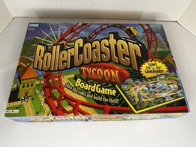RollerCoaster Tycoon Board Game 2002 Complete Vintage Hasbro Tested Family Fun - Image 1 of 4