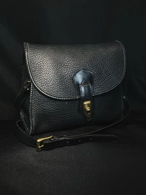 Vintage Dooney & Bourke Arrowhead Essex Purse Authentic Black Pebbled Leather - Image 1 of 4