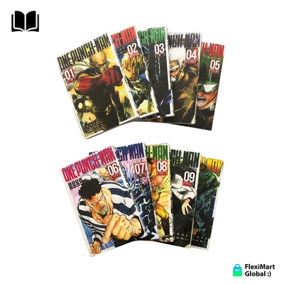 One Punch Man English Version Manga Comic Book (Vol.1-34) By Yusuke Murata