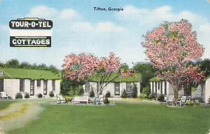 Postal Tifton Georgia Tour-O-Tel Cottages - Imagen 1 de 2