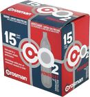 Crosman 12 Gram Co2 Cartridges - Pack Of 15 Free Shipping