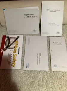 2015 Hyundai Tucson Owners Manual GUIDE BOOK SET WITH CASE OEM - Bild 1 von 6