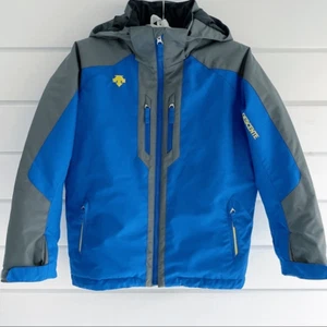 Descente Youth Insulated Hooded Ski Snowboarding Lined Winter Jacket Size 12 - Picture 1 of 14
