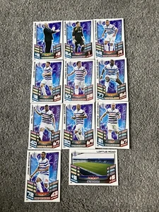 Queens Park Rangers Topps Match Attax Football Cards Bundle x11 2012/13 Edition - Imagen 1 de 2