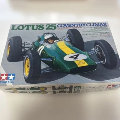 Tamiya 1/20 Lotus 25 Coventry Climax F1 Model Kit Plastic Unassembled Vintage - Image 1 of 4