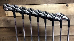 DEMO RH Mens Turbo Power Great Balance Irons Set 4-SW Stiff Flex Steel 3170-ESLY - Picture 1 of 12