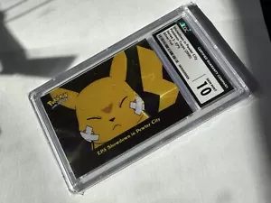 Pokemon Topps Series 2 Silver Foil EP5 Showdown in Pewter City CGC 10 Pikachu - Picture 1 of 5