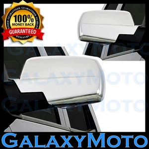 14-16 GMC Sierra 1500 Triple Chrome plated FULL Mirror Cover 1x Pair 2016 2015 - Picture 1 of 1