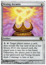 1x Vexing Arcanix NM, English MTG 8th Edition