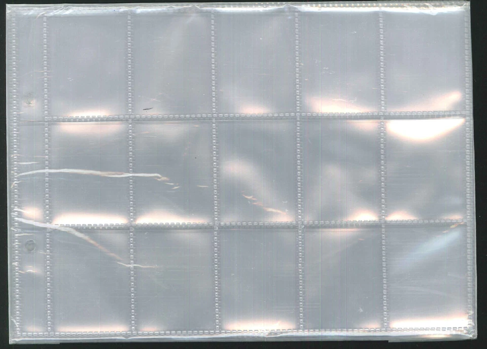 Cigarette/Trade Card Pages 15 pocket 20 per pack sent post free within UK - Image 1 of 1