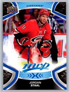 Jordan Staal 2021-22 Upper Deck MVP Blue Set Break #101 Carolina Hurricanes - Picture 1 of 2