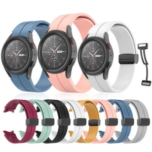 Silikonmagnetstreifen Für Samsung Galaxy Watch 5 Pro 45 4 Klassiker ❤ - - : - Picture 1 of 23